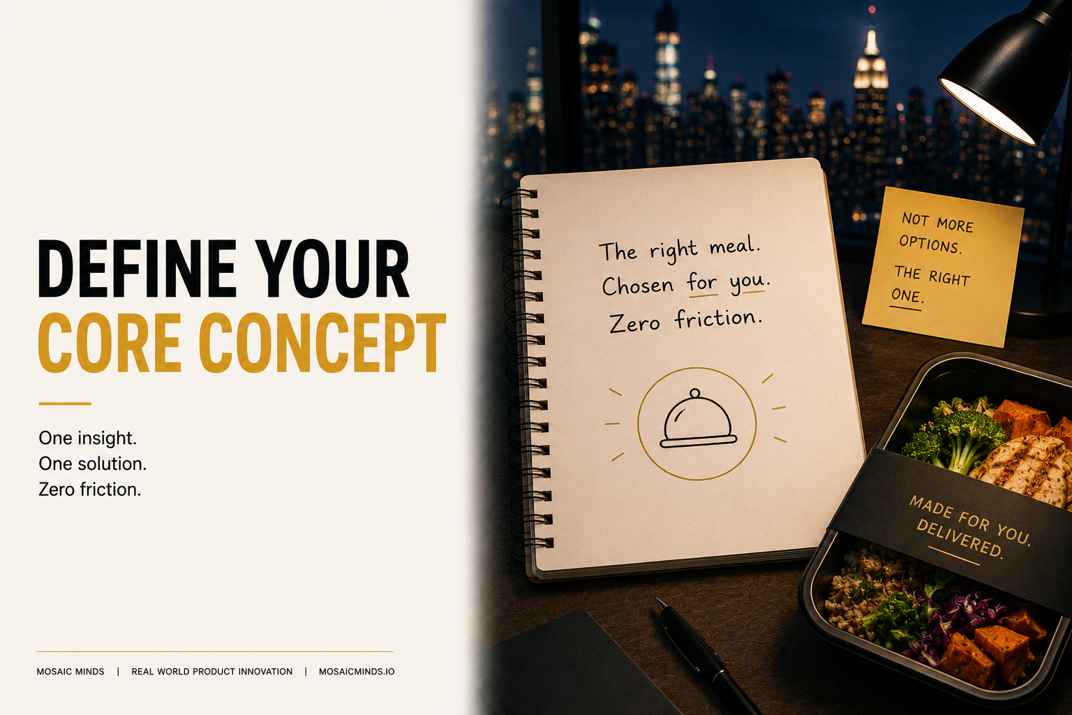 Project 9: Define The Core Concept (Plated)